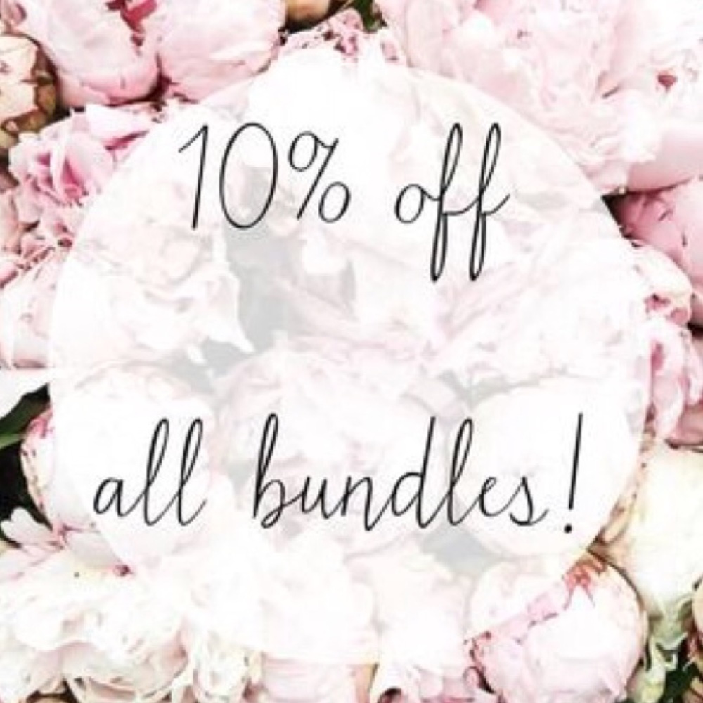 💸10% OFF ALL BUNDLES💸